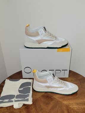 Oncept Princeton #037 High Top Sneakers, 8.5, Oak, New In Box